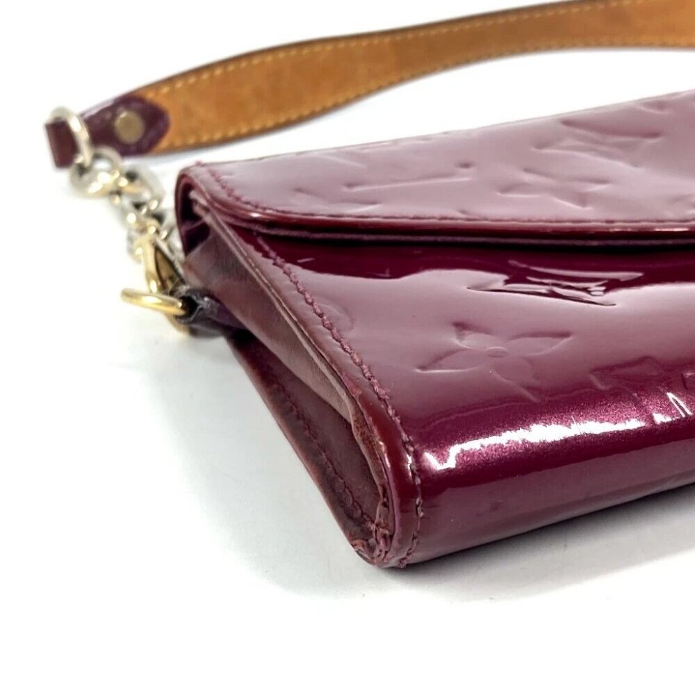 LOUIS VUITTON M93571 MonogramVernis Sunset Bluebird 3WAY Clutch Bag Shoulder Bag - Picture 4 of 13